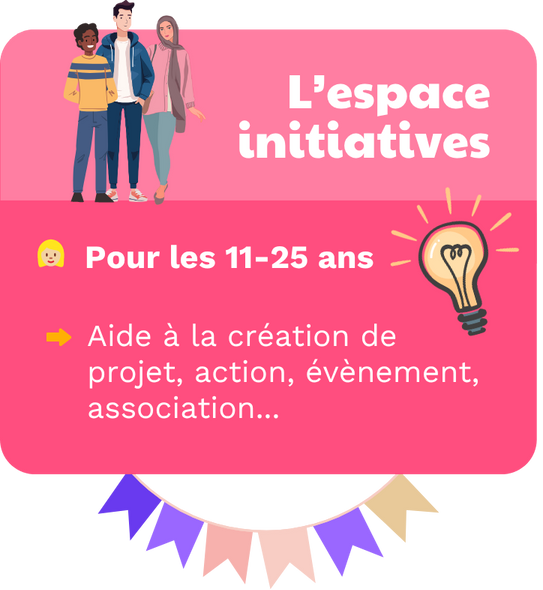 Espace initiatives pour les jeunes de 11 à 25 ans, à le MJC Toulouse Empalot. Aide à la création de projet, action, évènement, association.