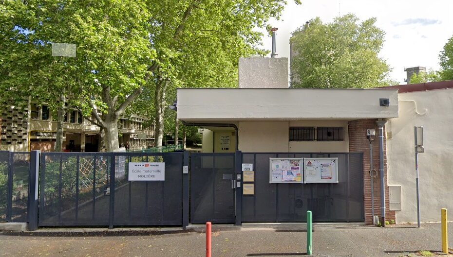 Ecole maternelle Molière, où ont lieu les ateleirs de kalarippayat.