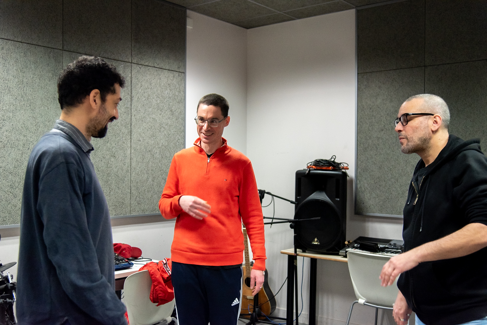 Enregistrement et accompagnement du studio des loups