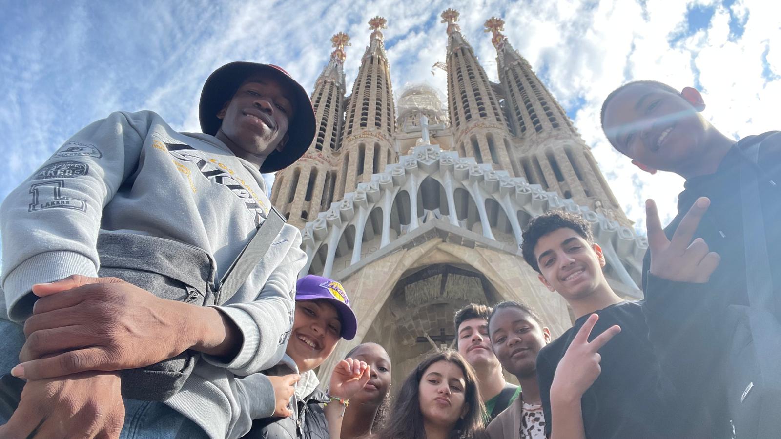 Séjour à Barcelone avec les jeunes de Camp'us