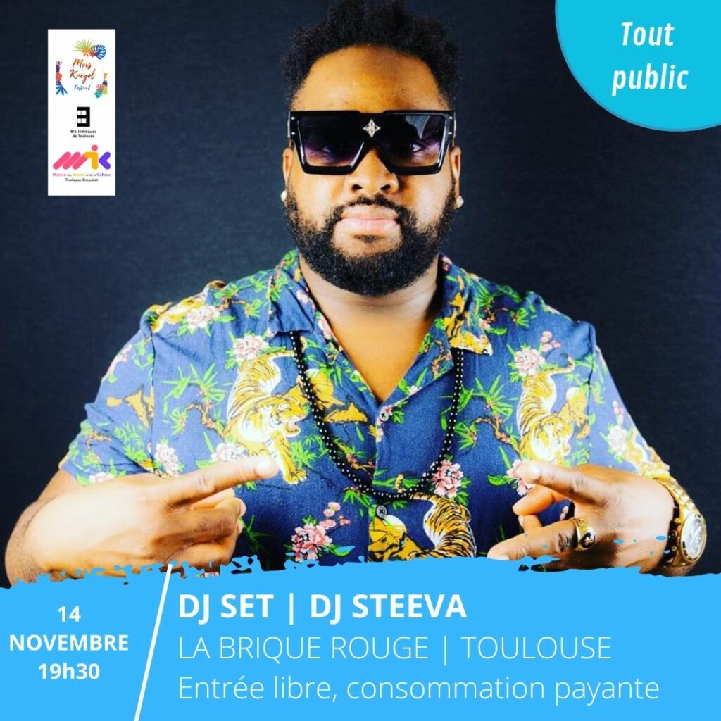 DJ set Steeva festival Mois Kréyol